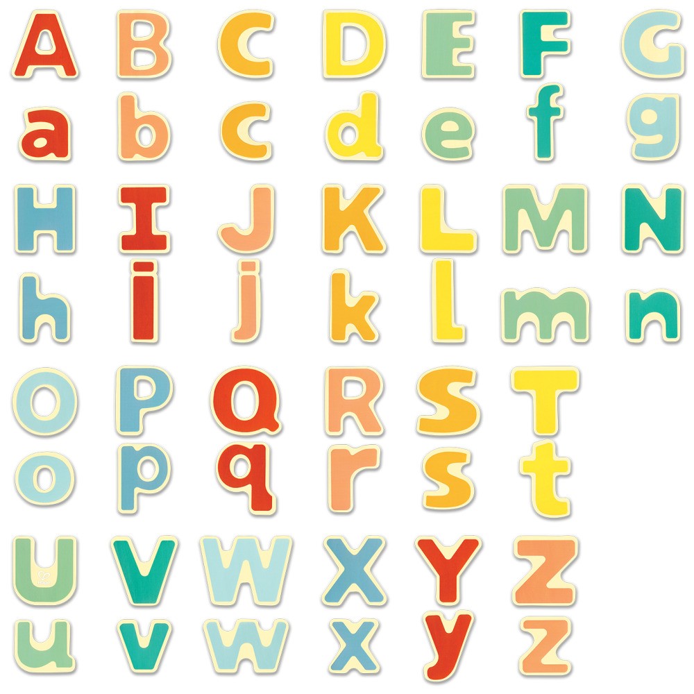 Magnetic Alphabet Letters