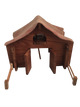 Papoose Barn with Felt Roof and Ladder