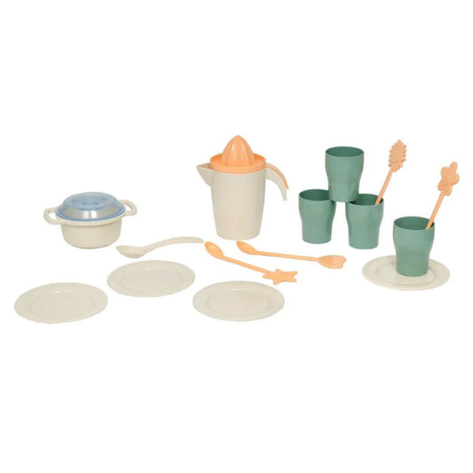 Plasto Soft Neutrals Breakfast Set for 4, 17 pcs (Due 17-07-2026)
