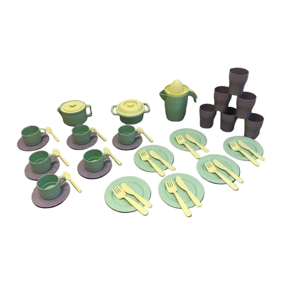 Plasto "I'M GREEN" Bioplastic Giant Kitchen Set, 48 pcs (ETA21/10)