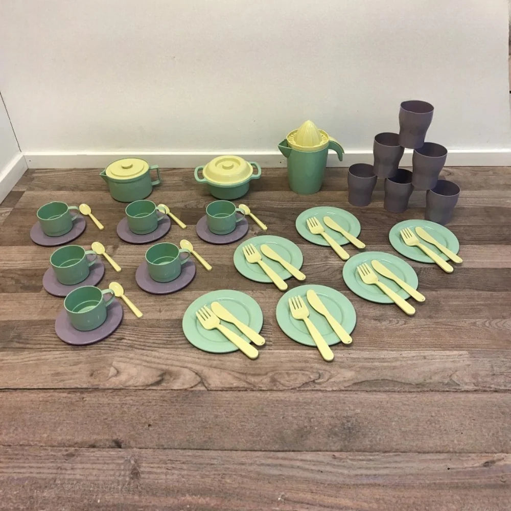 Plasto "I'M GREEN" Bioplastic Giant Kitchen Set, 48 pcs (ETA21/10)