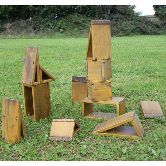 Outdoor Hollow Block Set 27Pc