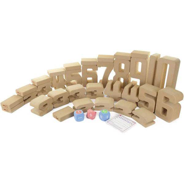 Masterkidz-Giant Soft Numbers Learning Block Set