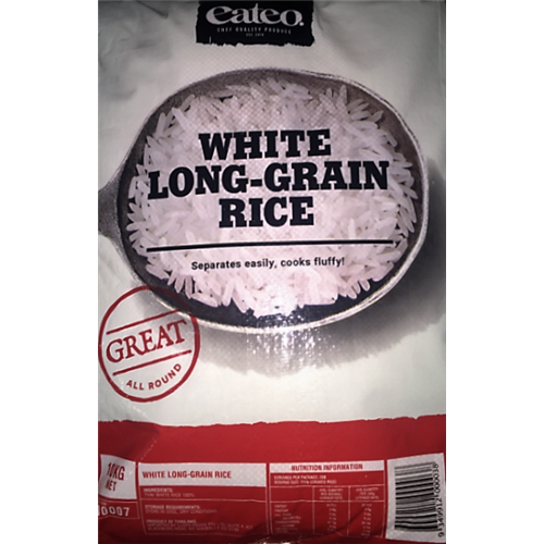 RICE LONG GRAIN EATEO 10kg