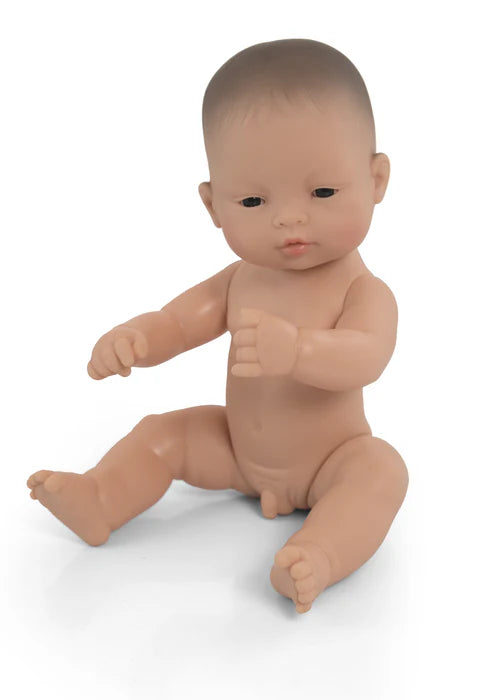 Miniland Doll - Anatomically Correct Baby Asian Boy, 32 cm
