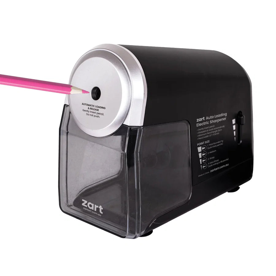 Zart Auto Loading Electric Pencil Sharpener (ETA END OCT)
