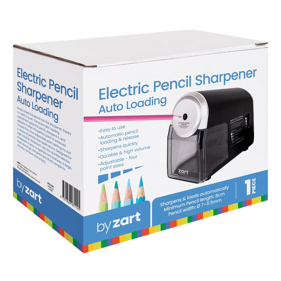 Zart Auto Loading Electric Pencil Sharpener (ETA END OCT)
