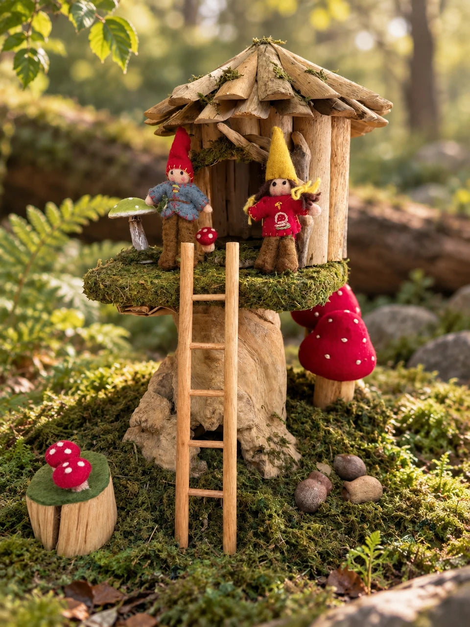 Papoose-Fairy World Play Set & Cards
