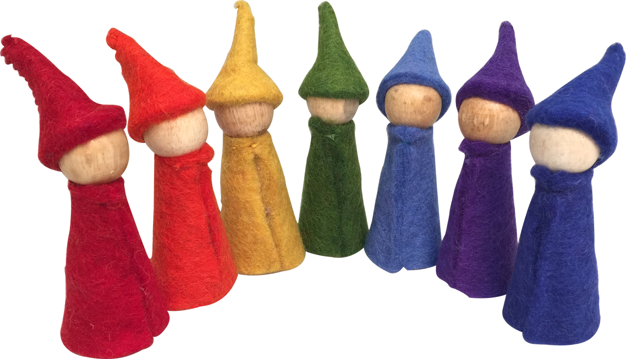 Papoose Rainbow Gnomes