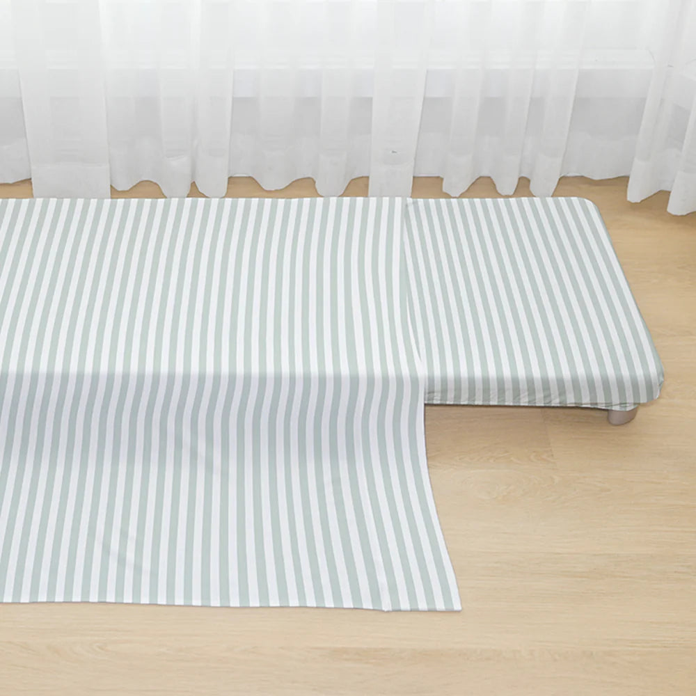 Imagine That Sage Stripe Stacker Bed Sheet Set ( Due 30-07-2026)