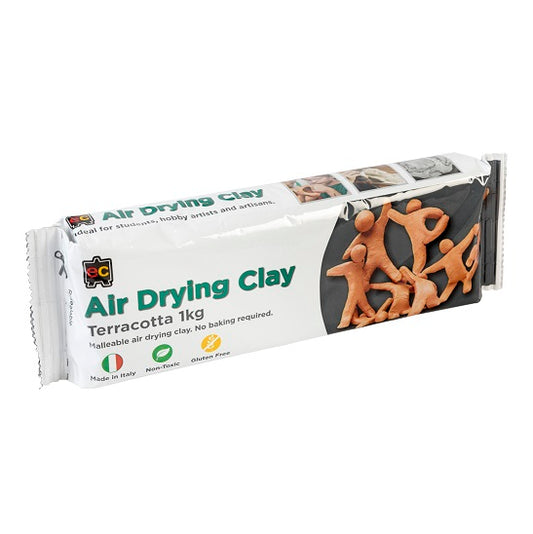 EC Modelling Air Drying Clay 1kg-Terracotta