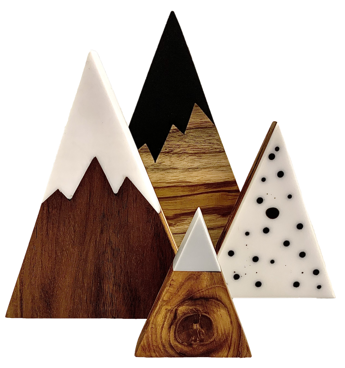 Papoose Resin Mountains/4pc