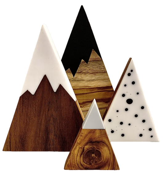 Papoose Resin Mountains/4pc