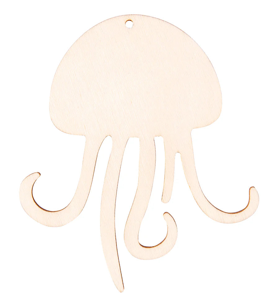 Wooden Australian Shapes Pack of 24