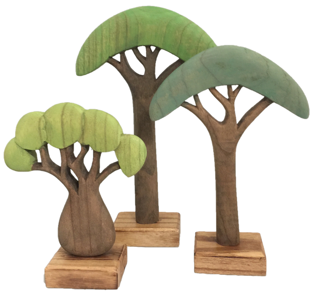 Papoose African Trees 3pcs