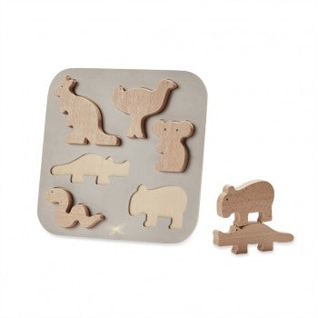 Astrup Wooden Puzzle - Australian Animals