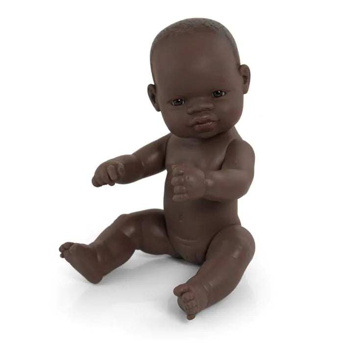 Miniland Doll - Anatomically Correct Baby African Girl 32 cm