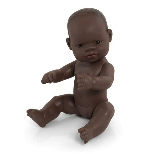 Miniland Doll - Anatomically Correct Baby African Girl 32 cm