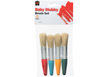 EC Baby Stubby Brush Set 4