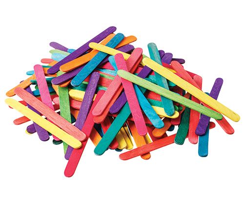 Pop stick Coloured 500’s