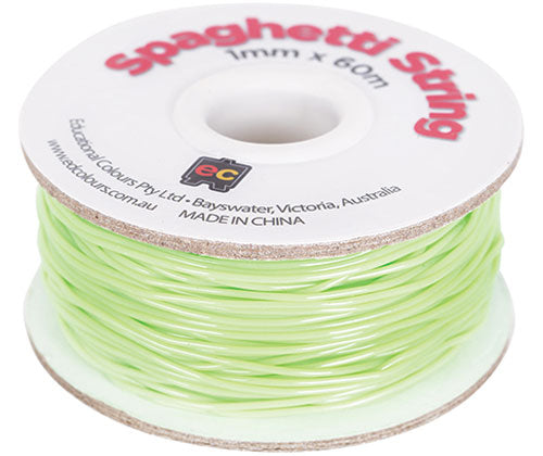 Spaghetti String 60m - Pale Green