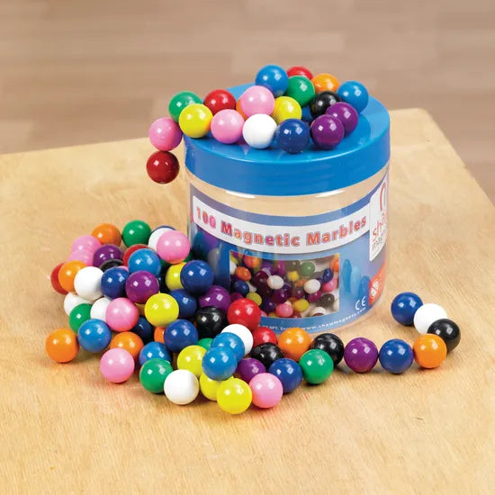 Magnetic Marbles in Tub - Set of 100