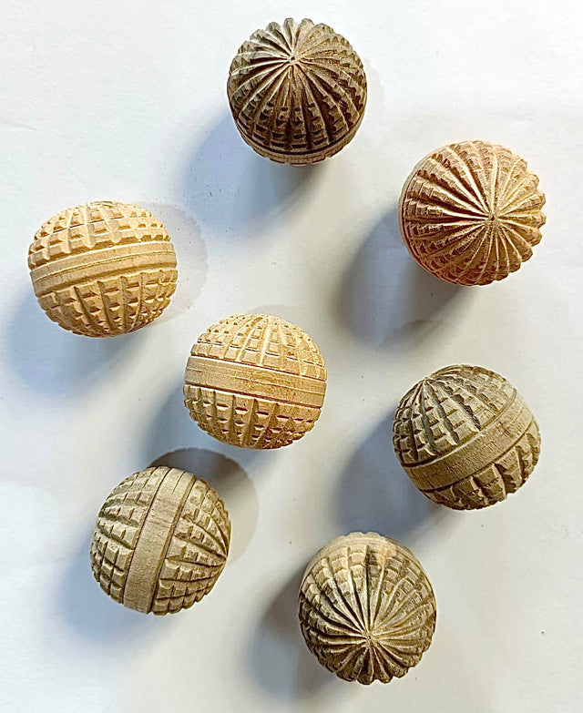 Papoose-Mini WW Acorn Balls-6pc