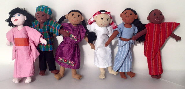 Papoose Ethnic Doll Set 6