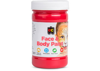 EC-Face and Body Paint 175ml- Red