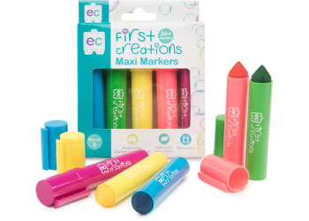 EC-Maxi Markers Box of 5