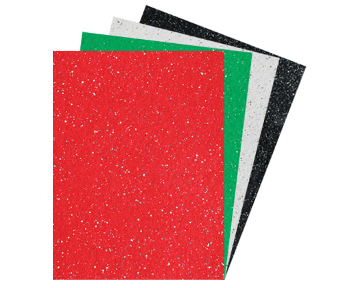 Felt Sheets Glitter A4 10’s Christmas