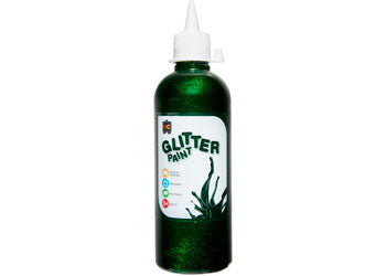 EC-Liquicryl Glitter Paint -Green 500ml