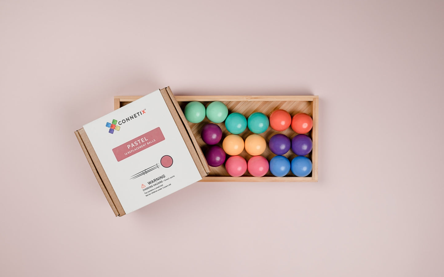 Connetix-Pastel Ball Pack 16 pc