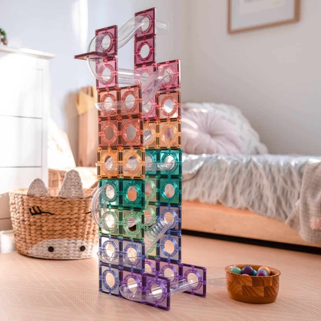 Connetix-Pastel Ball Run Pack 106 pc