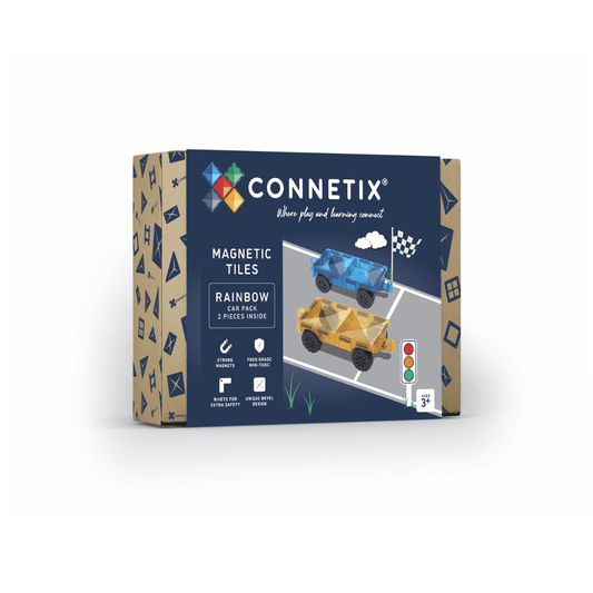 Connetix-Rainbow Car Pack 2 pc