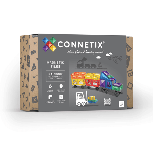 Connetix-Rainbow Transport Pack 50 pc