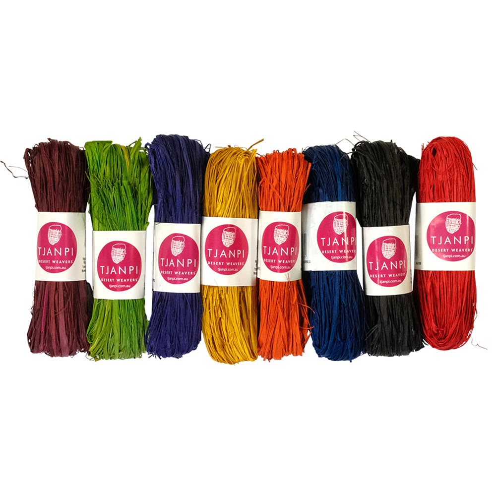 Tjanpi Coloured Raffia Box 20 x 25g