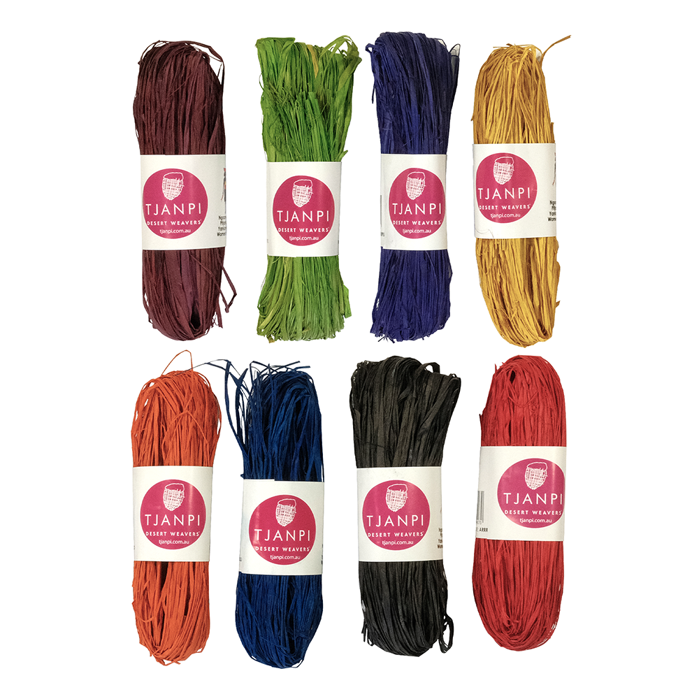 Tjanpi Coloured Raffia Box 20 x 25g