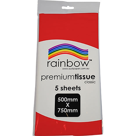 Austpaper-Diamond Tissue 500mm X 750mm 5 X 17gsm Sheets per pack.