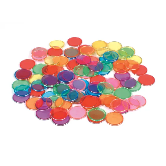 Steel Ringed Chips - 100 Pieces