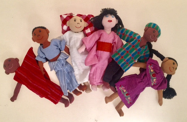 Papoose Ethnic Doll Set 6