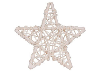 Natural Mesh Star 12cm 10's