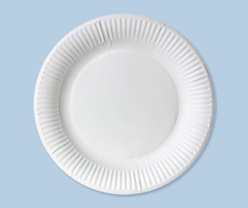 Zart-Paper Plate WHITE 23cm 50’s