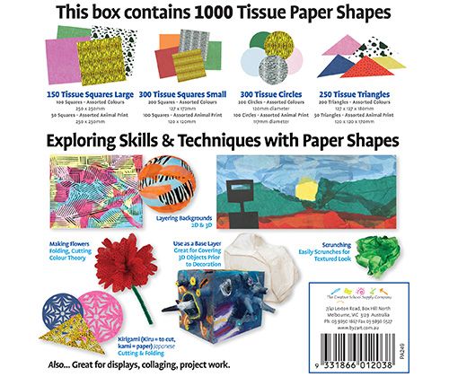 Zart-Basics Classroom Tissue Pack 1000’s