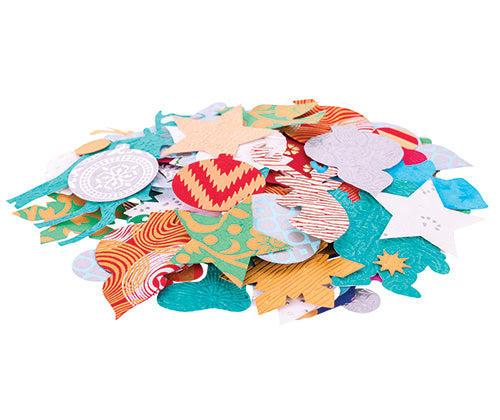 Handmade Pattern Paper – Christmas Shapes 100g