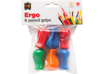 EC Soft Plastic Ergonomic Colourful 6pk
