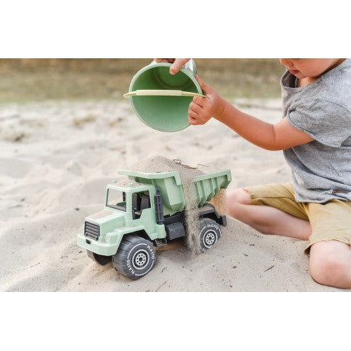 Plasto "I'M GREEN" Sand set with tipper truck, 4 pcs