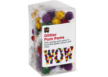 EC-Glitter Pom Poms