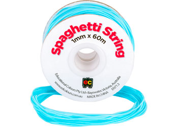 Spaghetti String 60m - Pale Blue