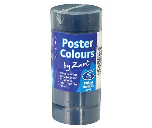 Poster Colours Paint Bocks Thick Set - Refill 6’s Prussian Blue